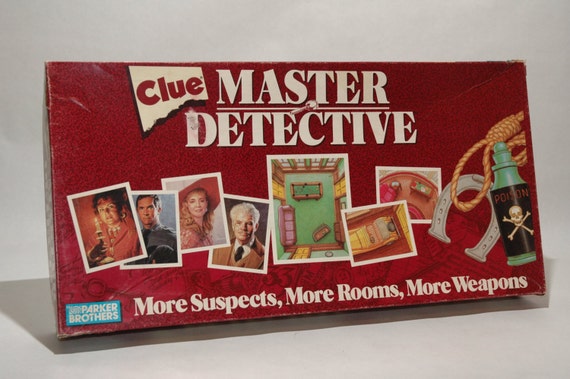 Clue Master Detective Game from Parker Brothers by TheGamesAreHere