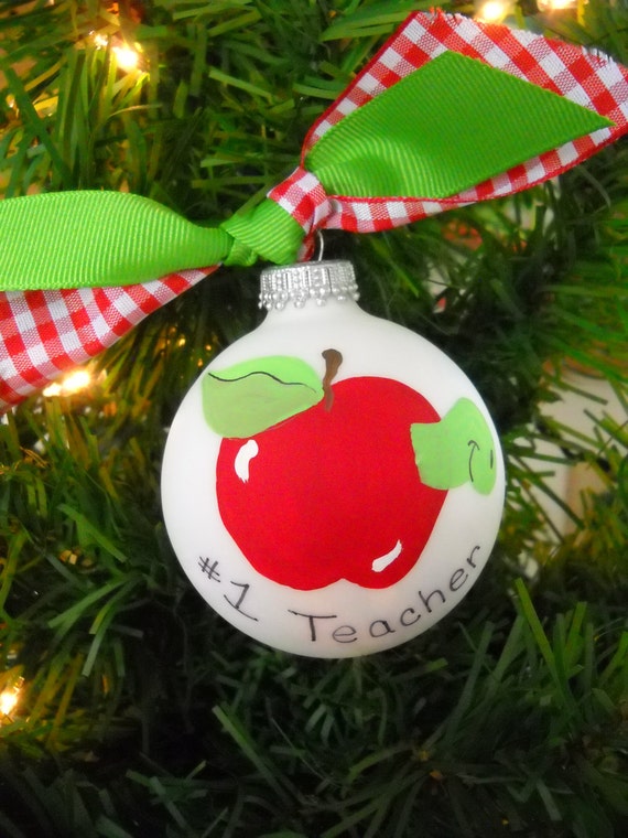 number 1 teacher ornament teacher christmas gift number 1 teacher ornament teacher christmas gift