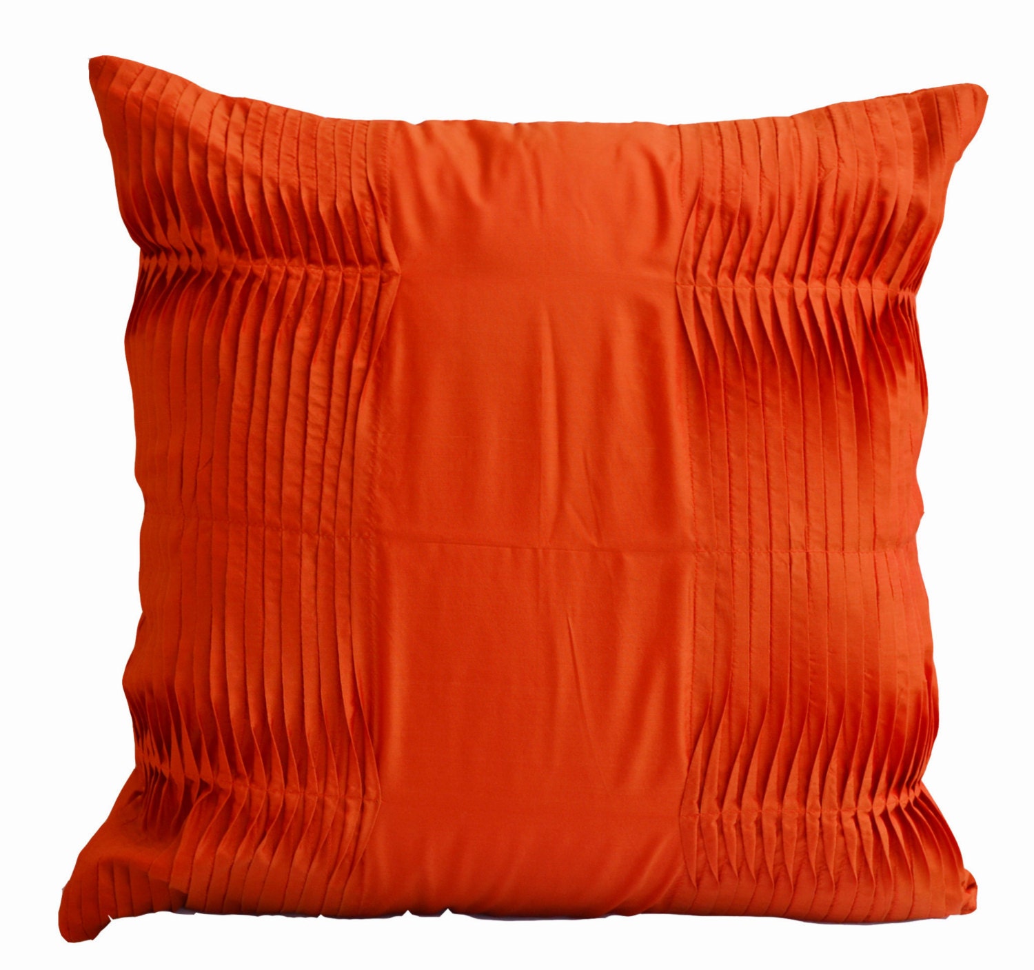 Decorative cushion Orange pillow Cotton pillow Accent