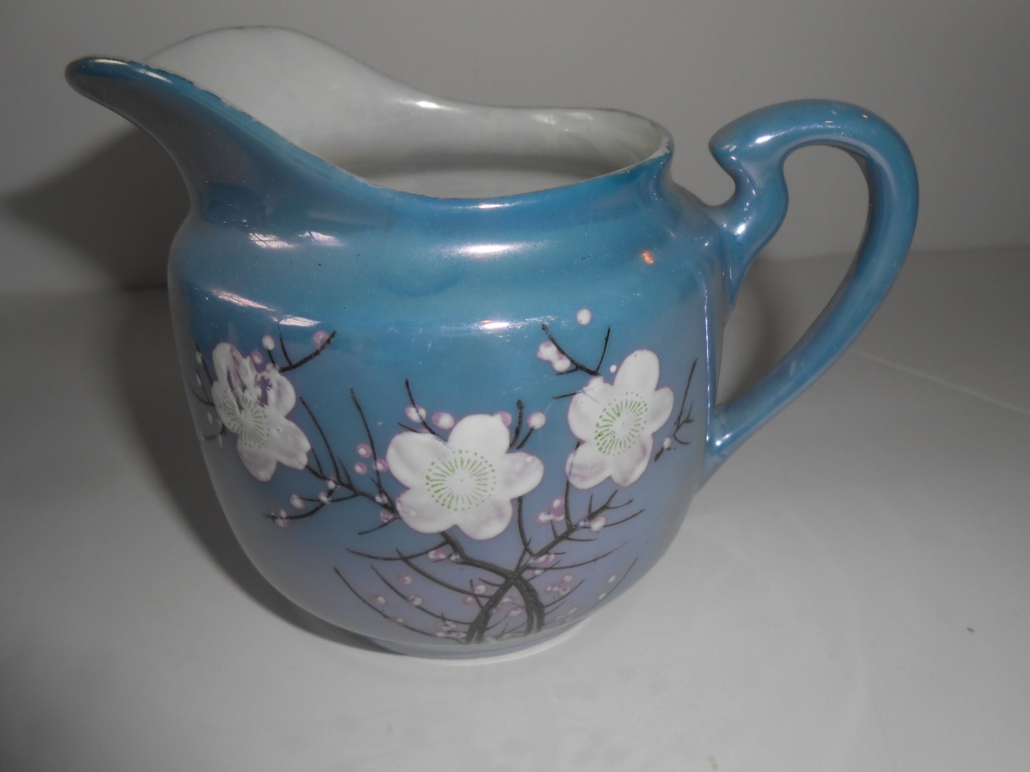 Lusterware Tea Set Cherry Blossom Pattern Made in Japan