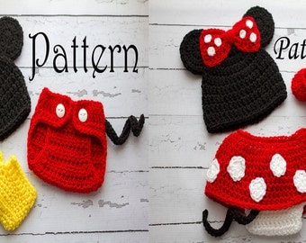 Free Crochet Pattern For Newborn Mickey Mouse Outfit Joy ...