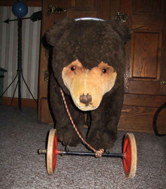 steiff ride on bear