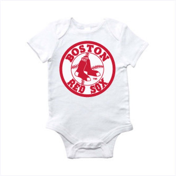 Items similar to Boston Red Sox Onesie on Etsy