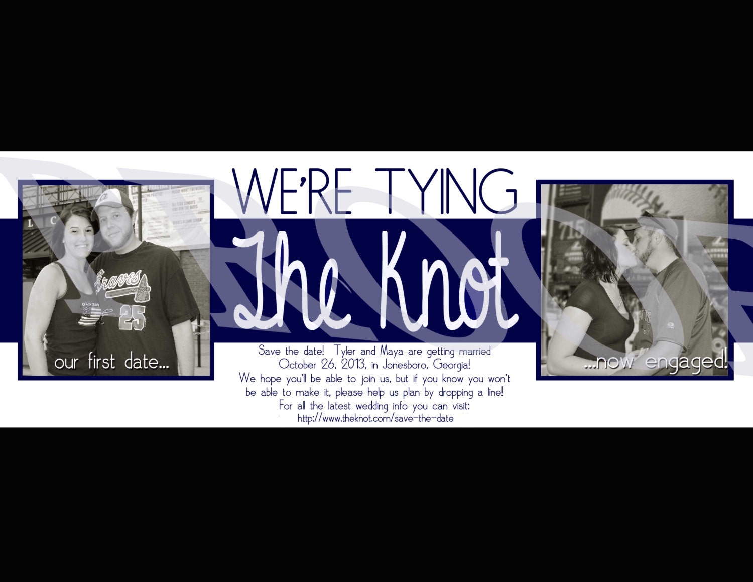 tying the knot wedding website