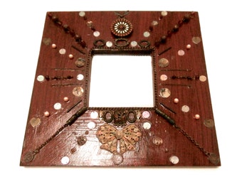 Mosaic Mirror - Decorative Mirror - Mosaic Jewelry - Small Mirror