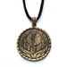 Bronze Phoenix Firebird Talisman Amulet Pendant Necklace