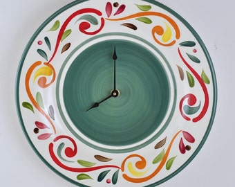 Dinner Plate Wall Clock