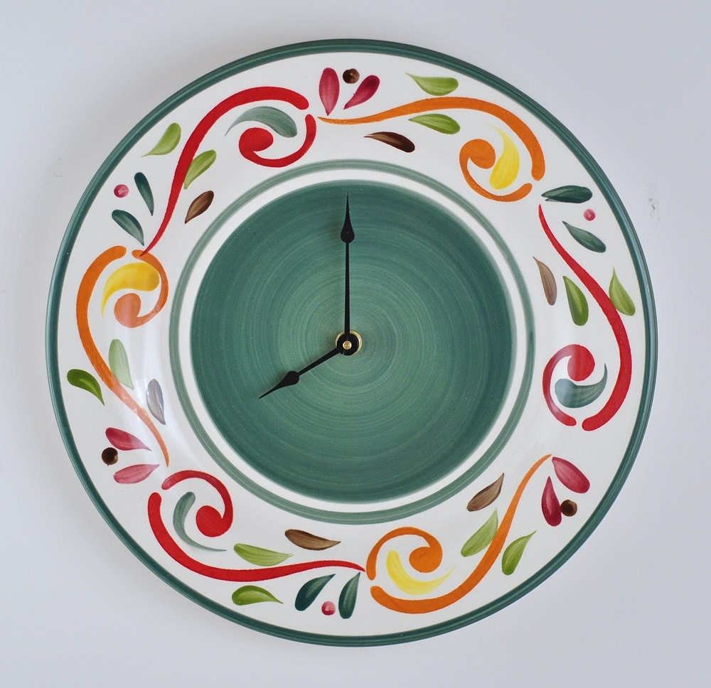 Dinner Plate Wall Clock