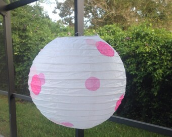 pink octopus Paper Lantern. Party Decorations Baby Shower