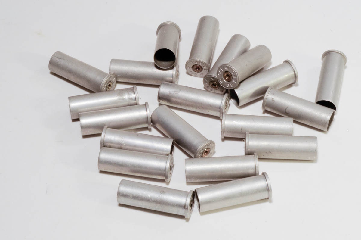 38 Special Aluminum Bullet Cases Lot of 20 by BulletsNBeads