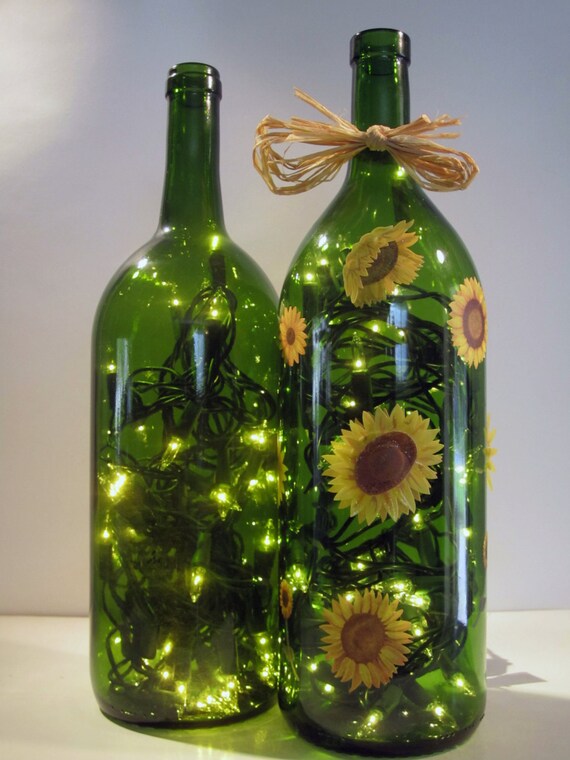 Decorative Light Up Wine Bottle Light up by