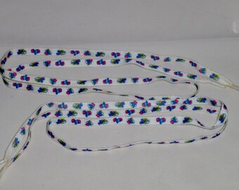 Vintage 80's Pair Smurfs 40 Inch Sneaker Laces