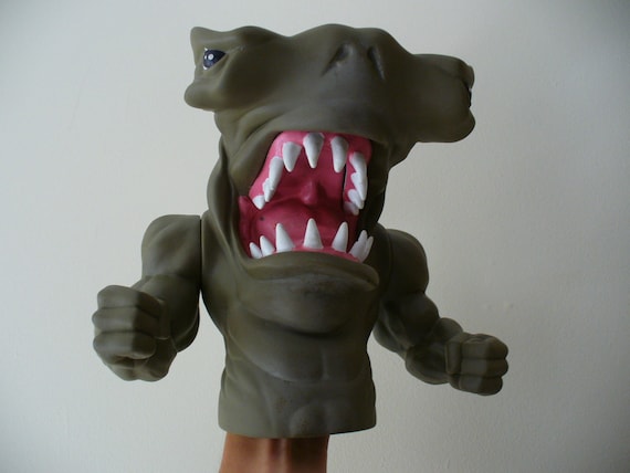 street shark hand puppet