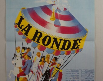 Movie Poster "La Ronde" - 1950