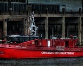 Art,Photography,Wall Art,Red, Nautical,Home Decor, Fine Art Print,Chicago, Navy Pier, Chicago Fire Department, Navy Pier Photo,Chicago River Art,Photography,Wall Art,Red, Nautical,Home Decor, Fine Art Print,Chicago, Navy Pier, Chicago Fire Department, Navy Pier Photo,Chicago River