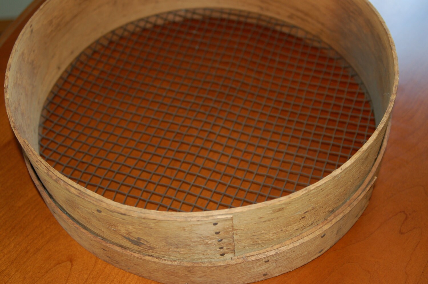 Large Antique Grain Sieve Grain Sifter Wall Decor Kitchen