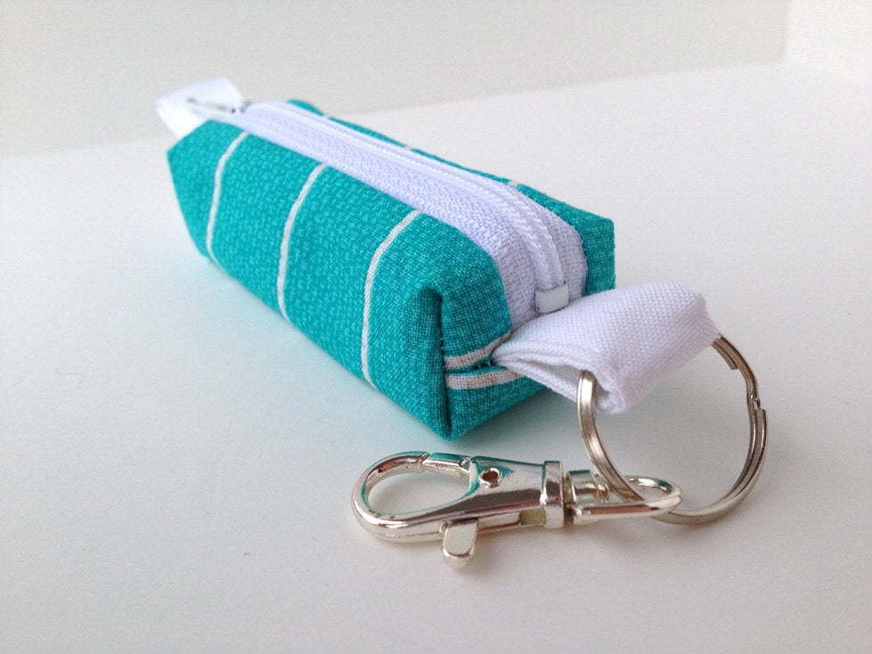 Chapstick Holder Keychain case / Tiny box pouch / Chapstick
