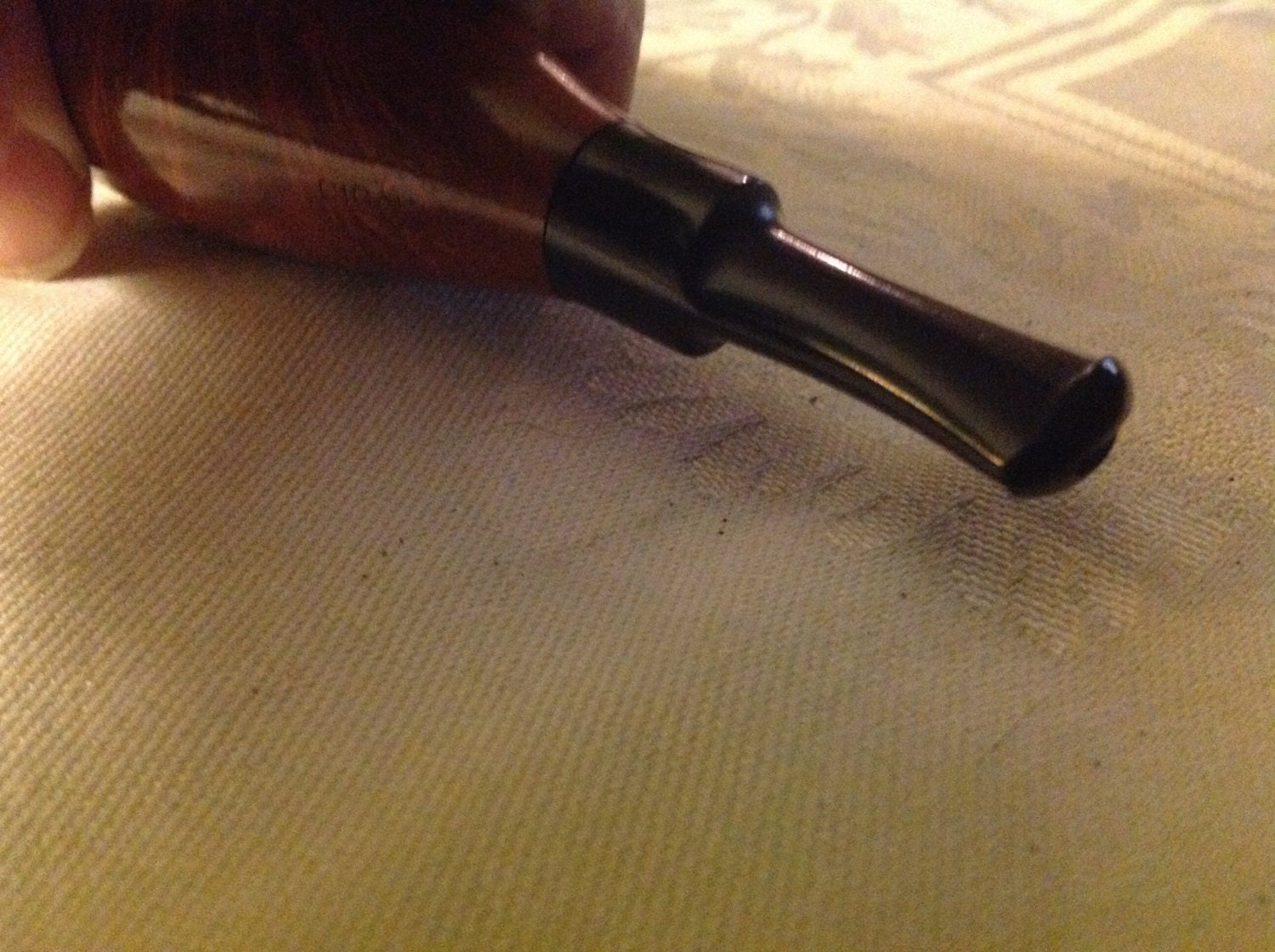 Vintage Torpedo Tobacco Pipe Zeppelin Shape Century