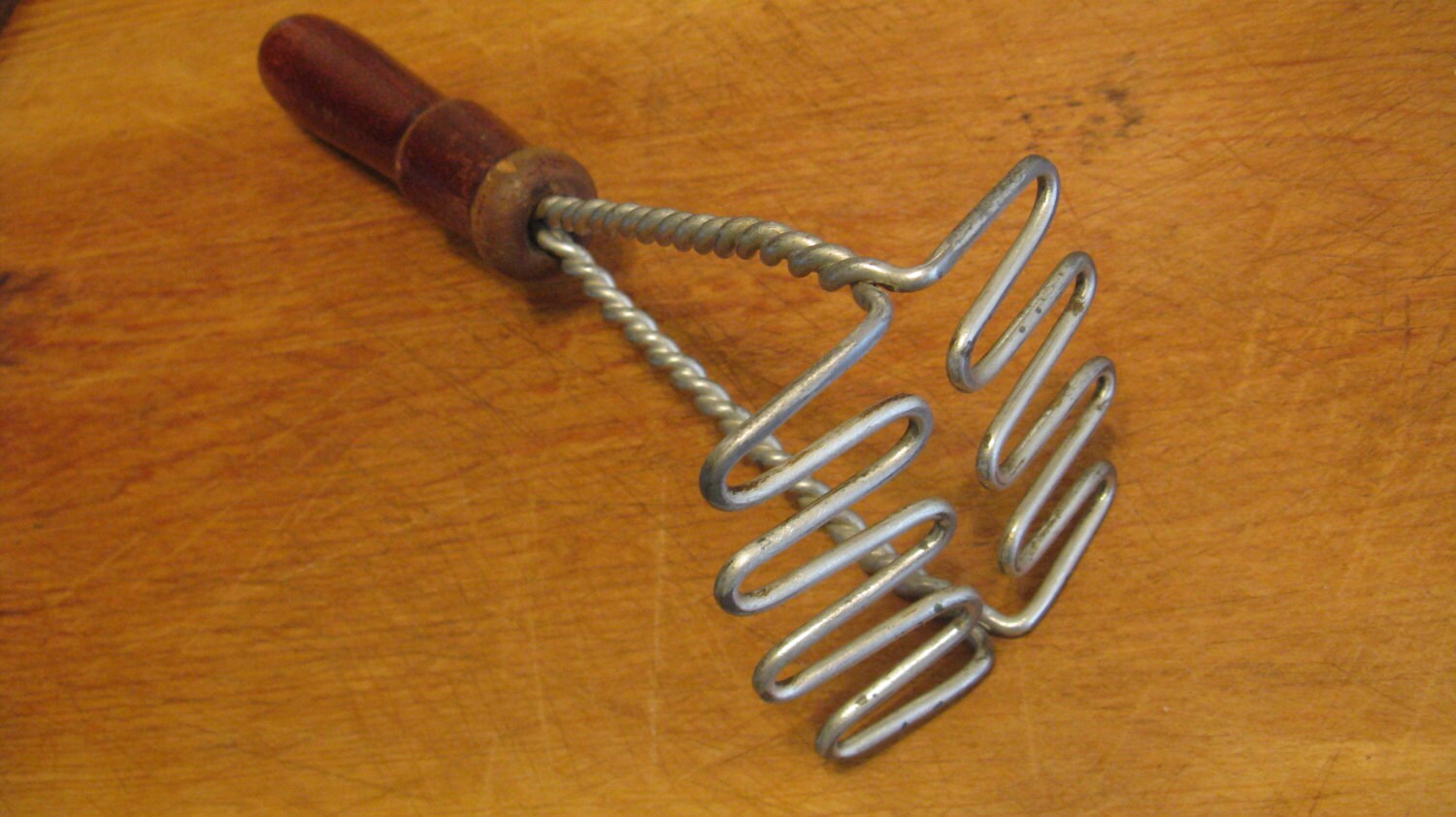 Antique Potato Masher by LookWhatPoppyFound on Etsy