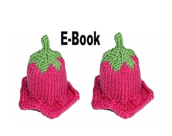 Strickanleitung E-Book Eierwärmer Glockenblume