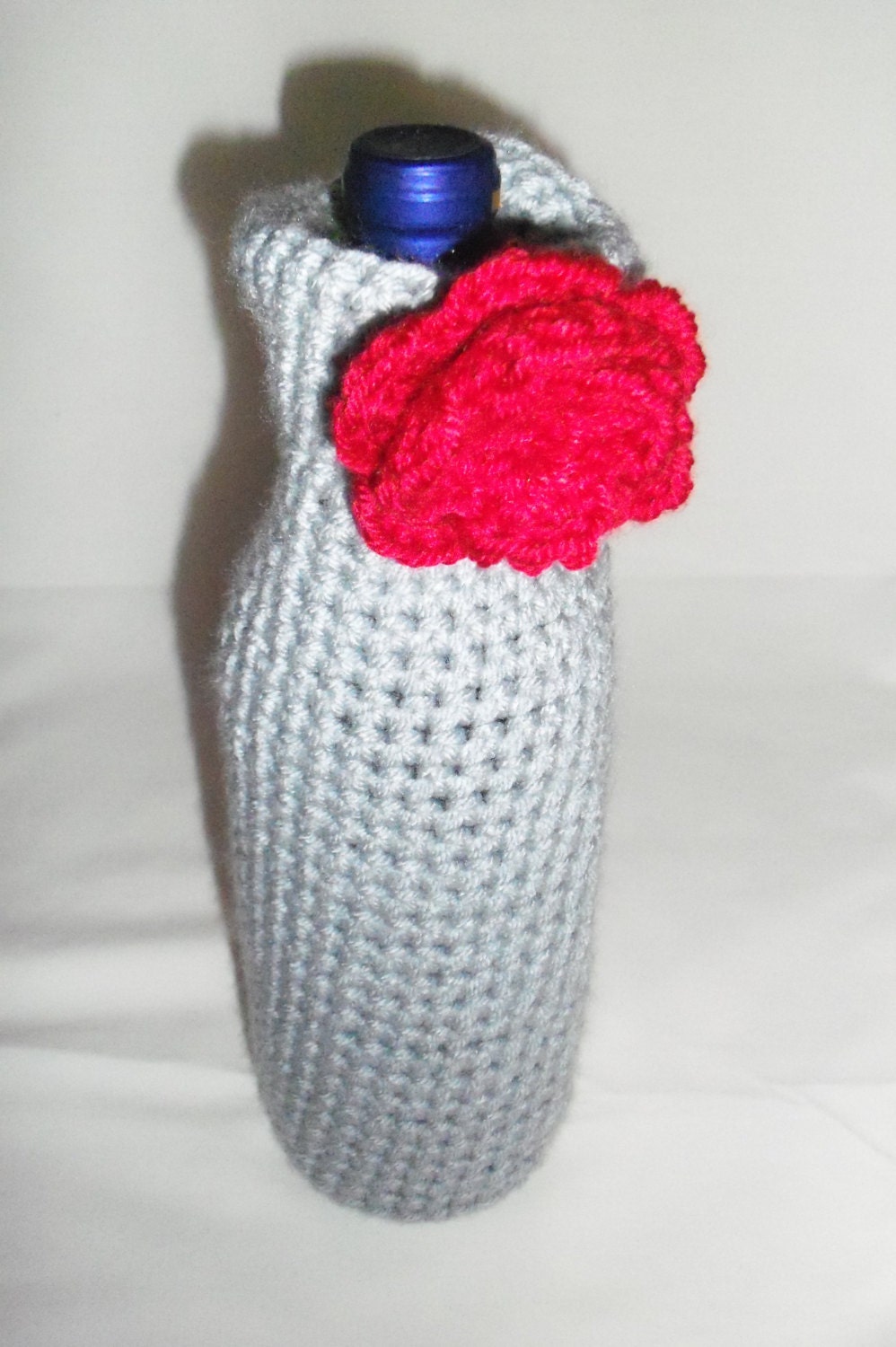 Items similar to Crochet Wine Bottle Cover/ Cozy on Etsy