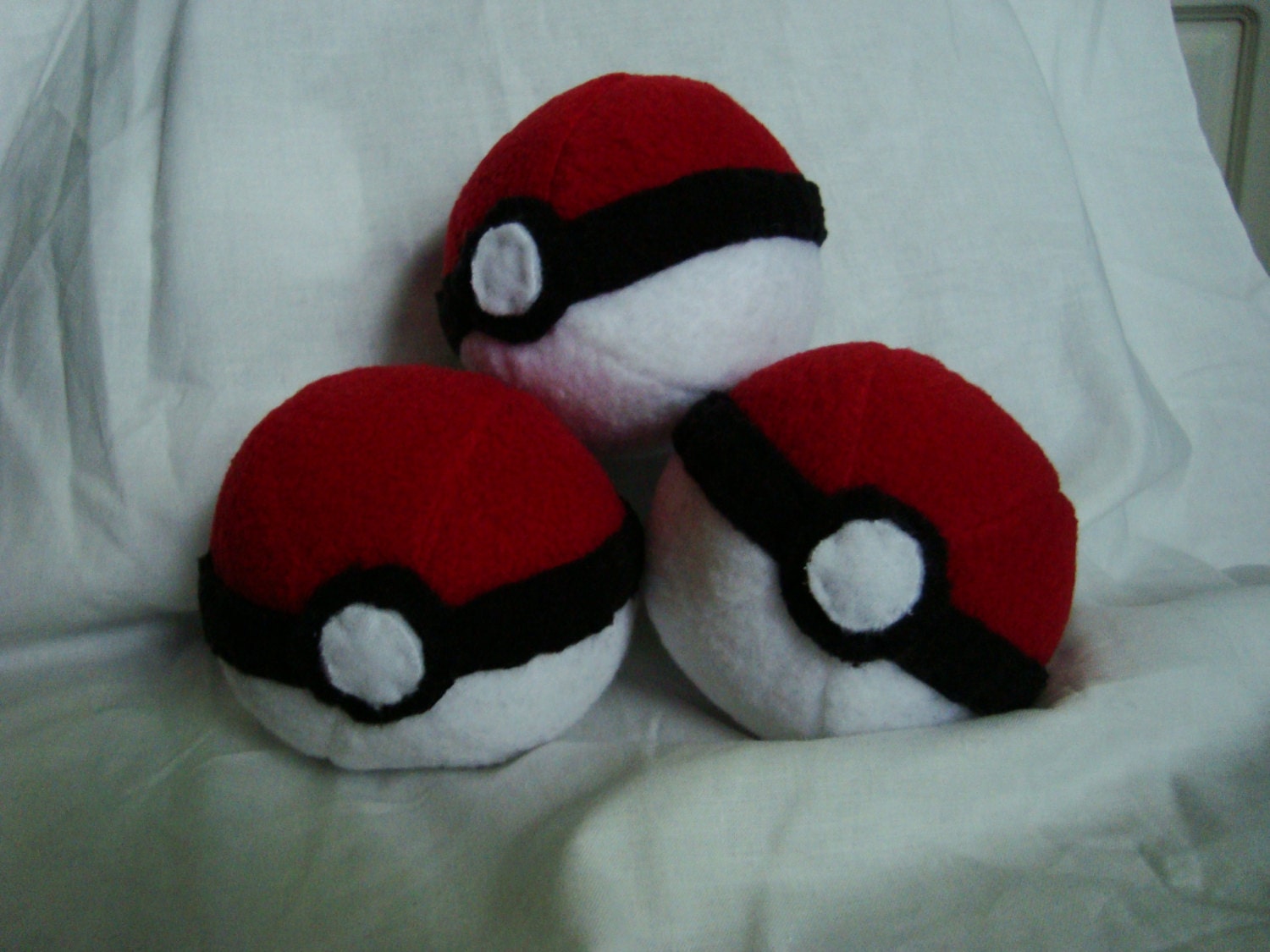 pokeball plush set