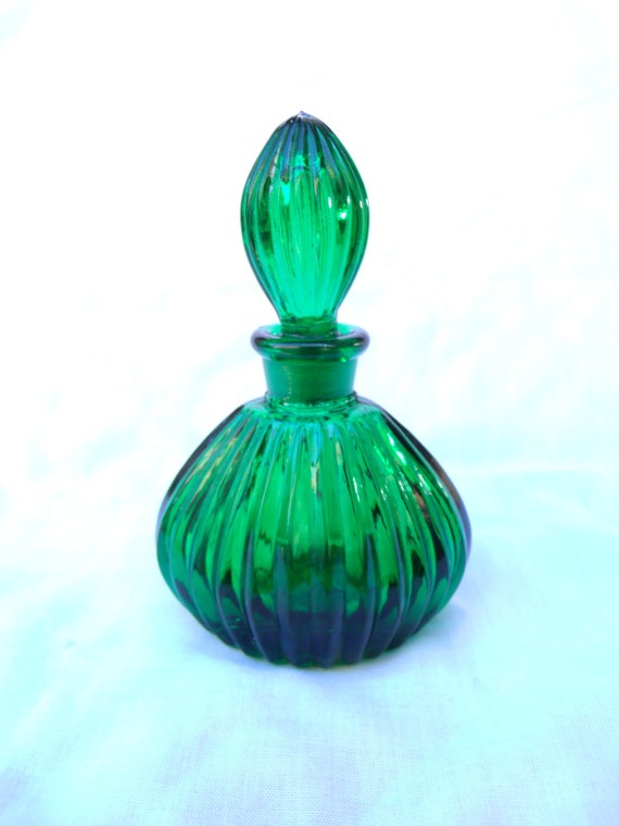 Emerald Perfume Bottle