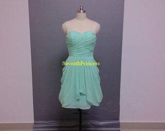 Popular items for mint bridesmaid dress on Etsy