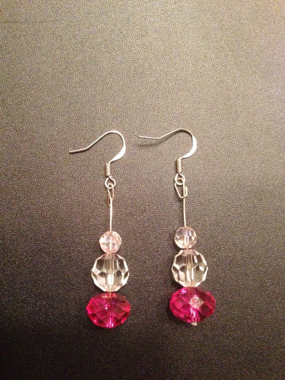 Beaded Fashion Hook Earrings by BellaFlorBoutique on Etsy