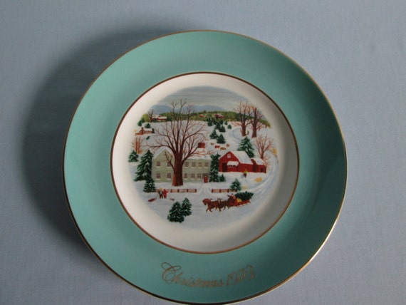 sale 20 percent off vintage 1973 avon christmas plate series the ray conniff singers christmas album