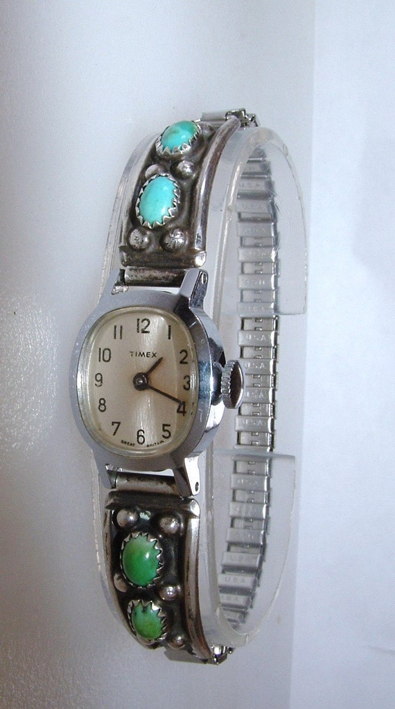 Vintage Ladies 1977 Timex Wind Up Watch by HanysVintageWatches