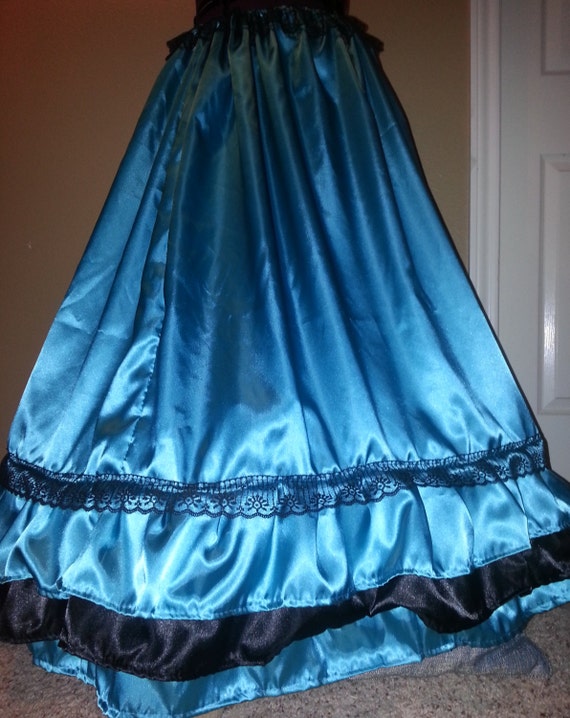 Ruffle Civil War Saloon Reenactment Girls Ball Gown Sizes