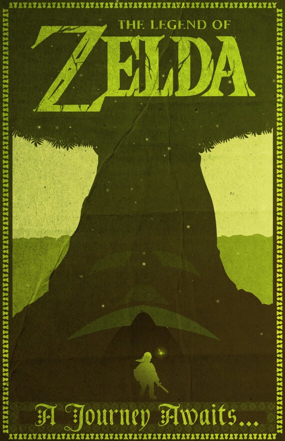 Zelda art print