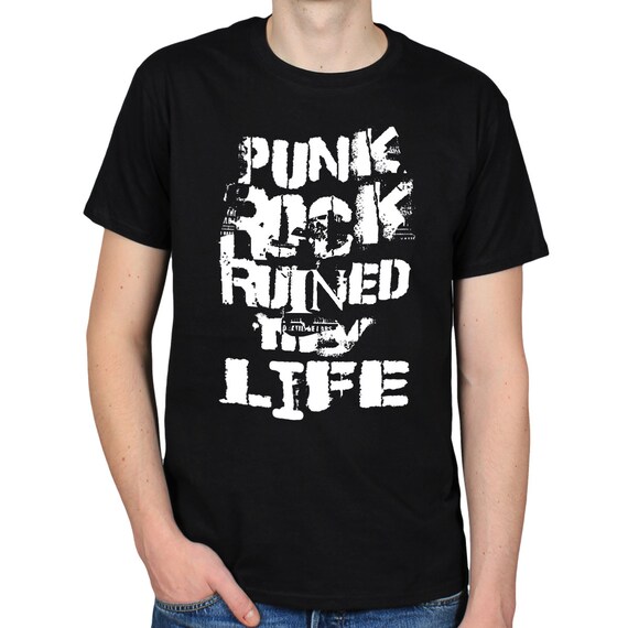 rock and roll ruined my life shirt