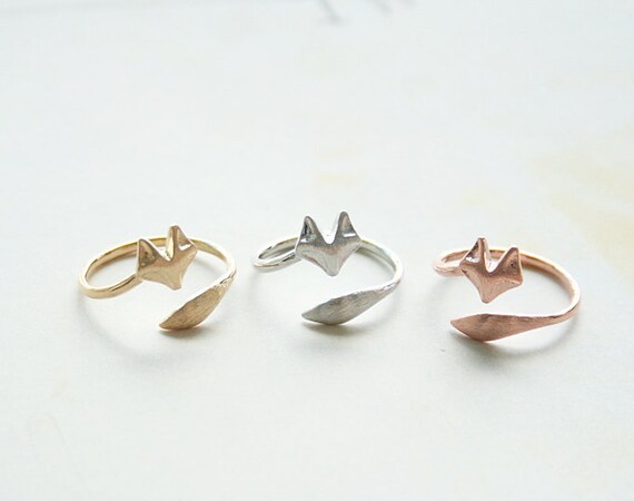 Simple and beautiful fox rings | Lindsay Eryn