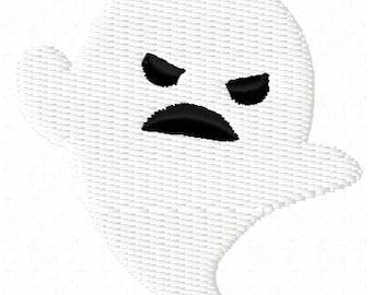 Mini Ghost Embroidery Design