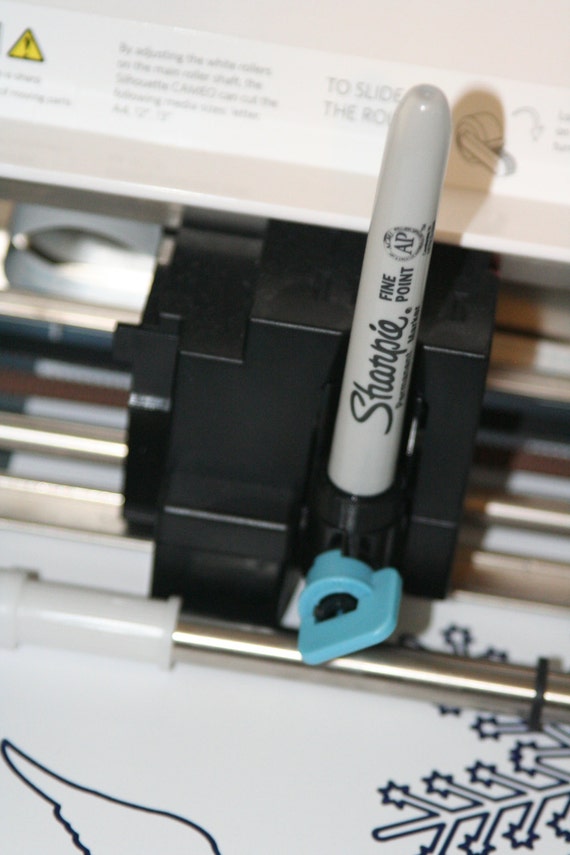 Traditional Sharpie Holder for Silhouette Cameo