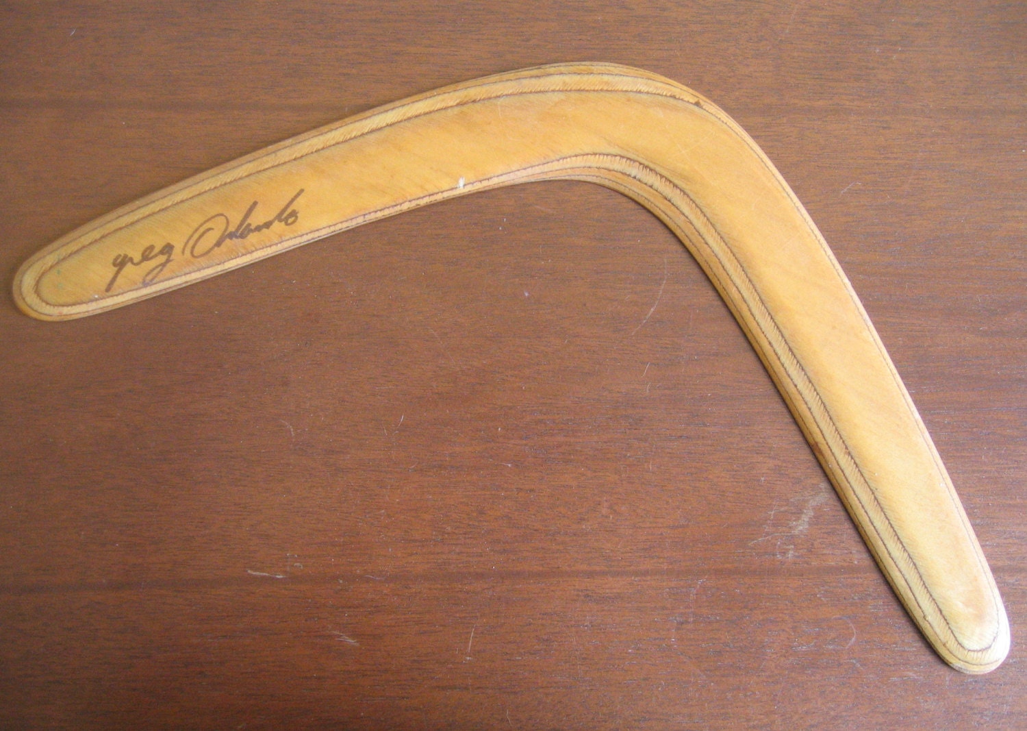 Vintage Boomerang by Greg Orlando