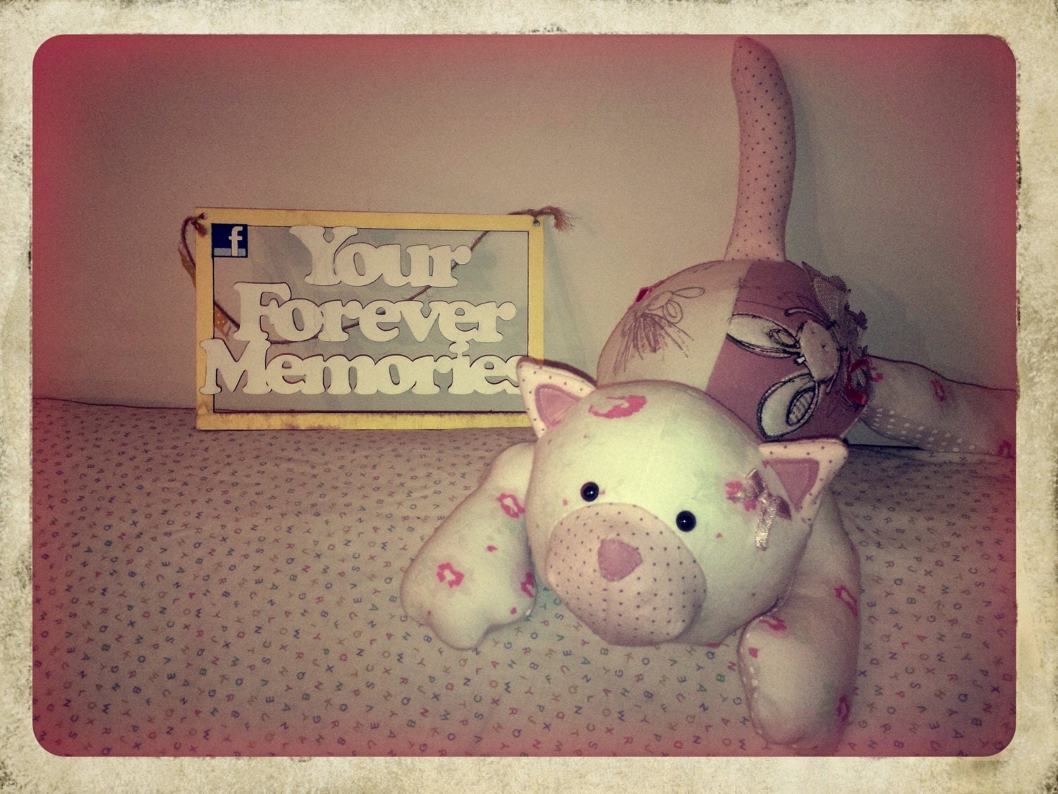 Custom Keepsake Memory Bear Cat