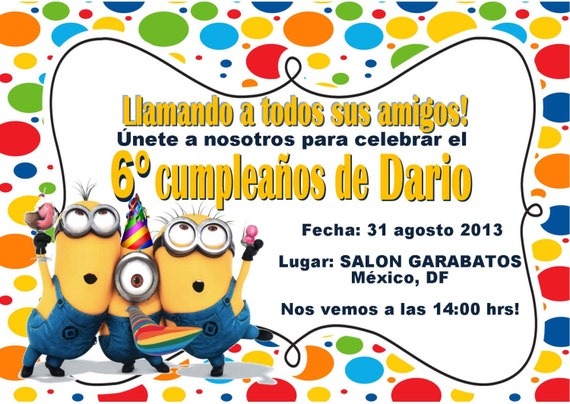 Birthday Invitations In Spanish 9