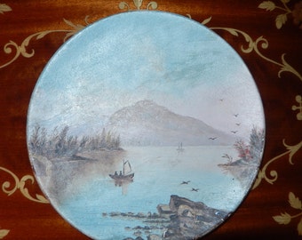 Hand Painted Plates from 1880's