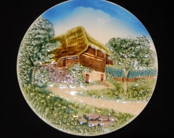 Western Germany Hand Painted Plate