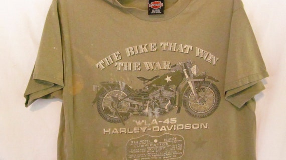 harley davidson military t shirt