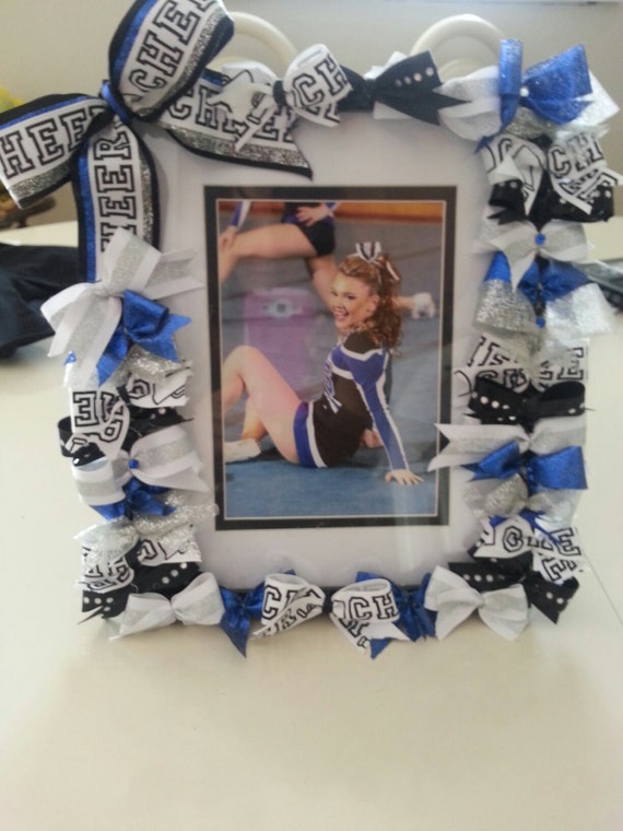Items similar to Custom Cheering Picture Frame made to match your