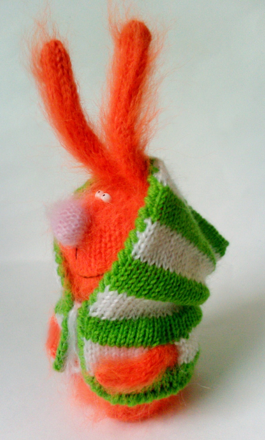 Bunny Ginger Amigurumi Toys handmade Plush Rabbit