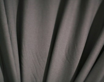 VISCOSE SPANDEX Fabric,Grey Knit,Jersey Fabric,Stretchy Fabric, Grey Viscose Spandex Fabric, Dress Fabric,Grey Fabric,Annabelle 58”by YARD