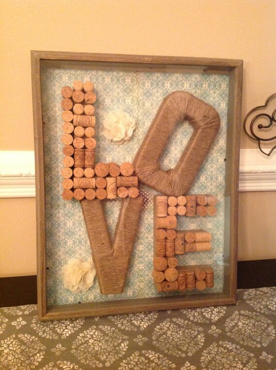 Items similar to 16"x20" Love Shadow Box on Etsy