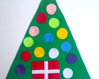 Felt Christmas Tree, Felt Board, Flannel Board, Busy Board, Felt Board Christmas Tree, Felt Christmas, Toddler Christmas Tree, Felt Tree