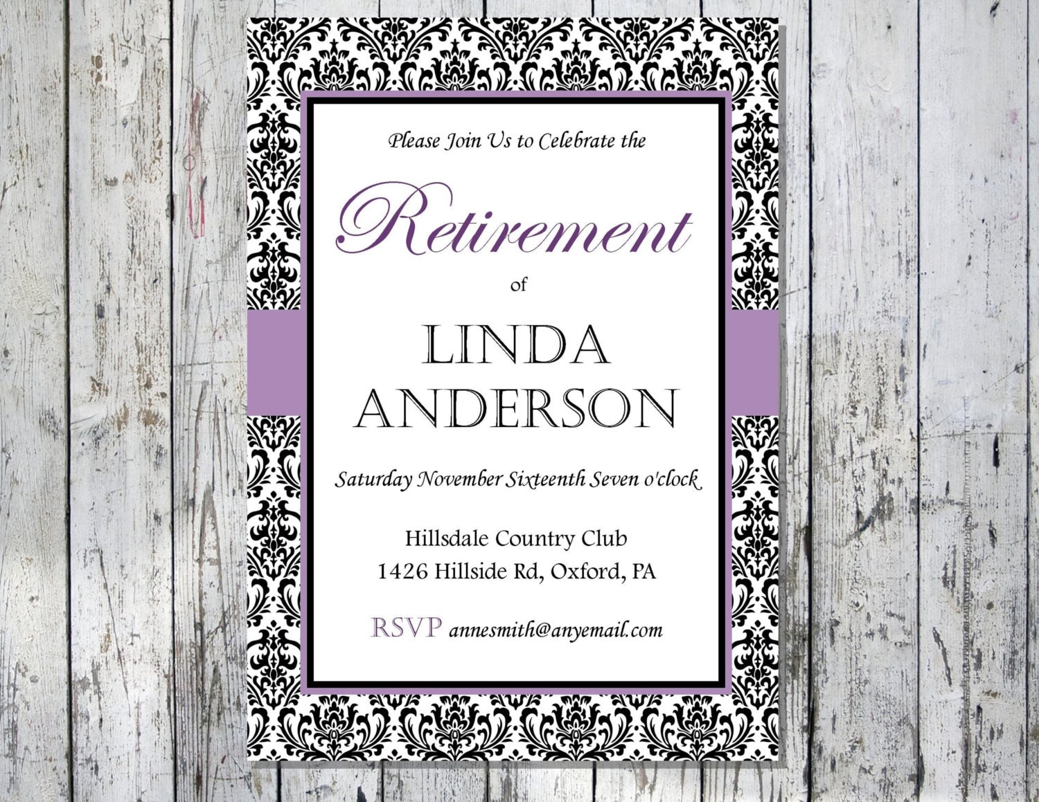 Free Retirement Invitations To Print 3