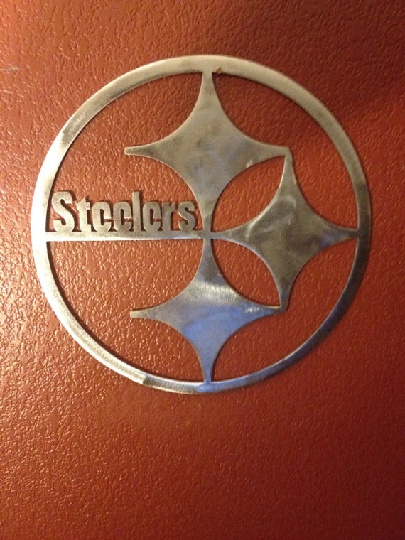 Items similar to Pittsburgh Steelers Wall Art NFL Steelers Metal